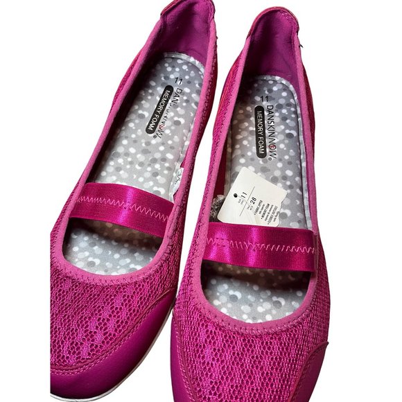 New Danskin Pink‎ Slip On Loafer Stretch Me Roy Foam Size 11 - Picture 9 of 9